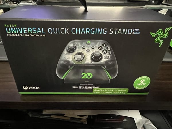Razer Quick Charging Stand for Xbox！開封の儀
