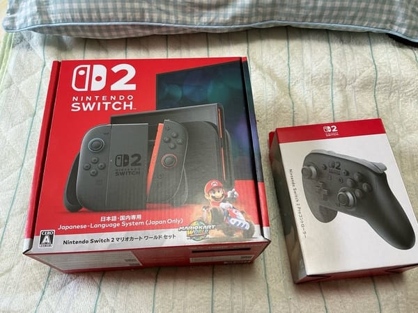 【開封の儀】Nintendo Switch 2＆Proコントローラーをお迎えしました！